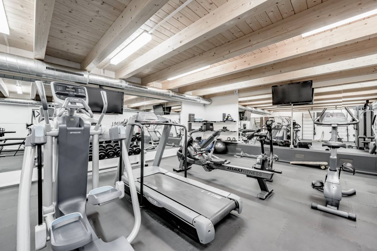 Fitnessraum Black Box Gym Hotel Riml Obergurgl