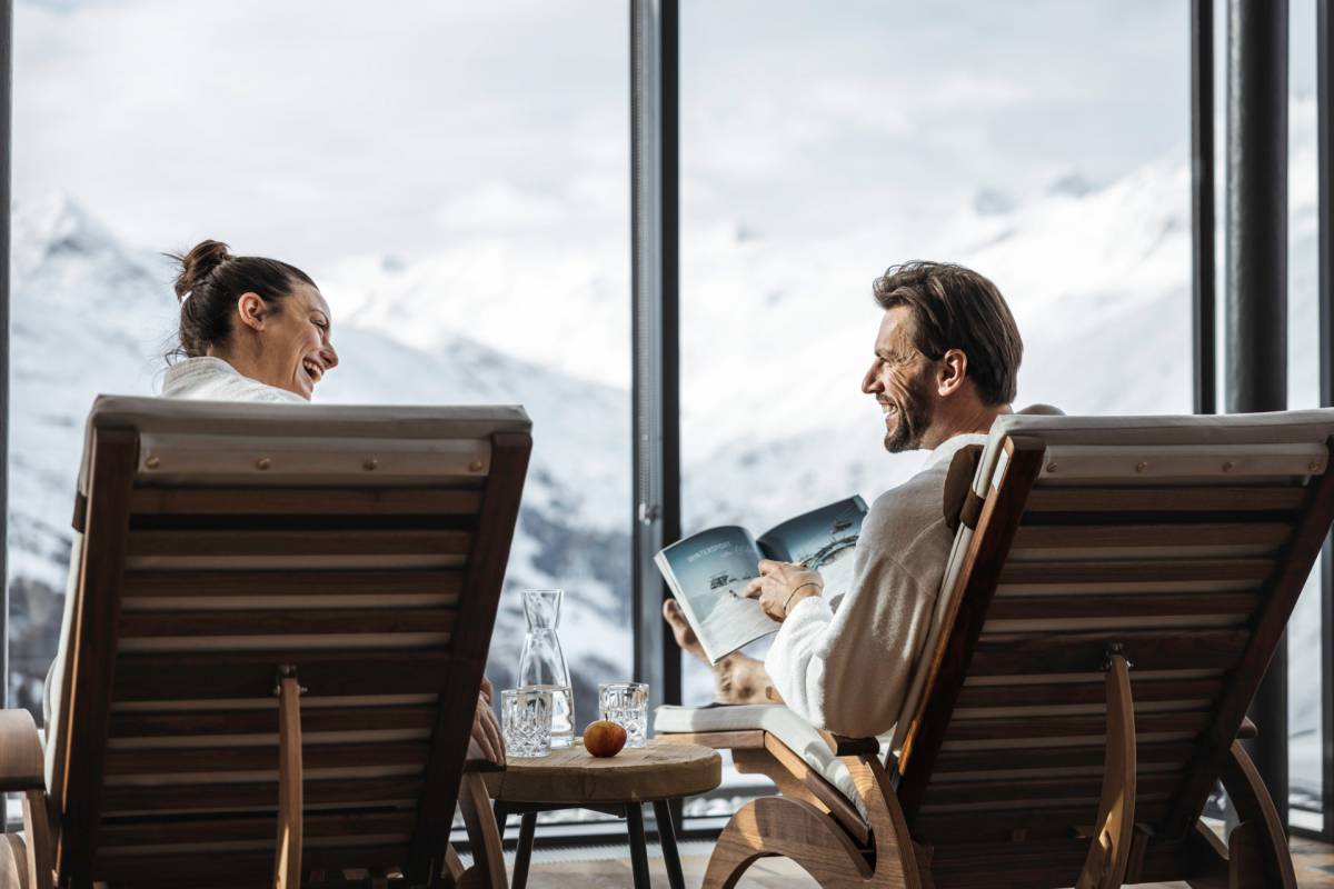 Wellnesshotel in Tirol – mit Blick auf die Ötztaler Berge – Hotel Riml Obergurgl-Hochgurgl