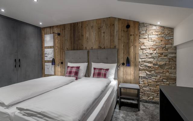 Zimmer Typ B Hotel Riml Hochgurgl