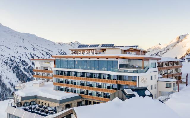 Außenansicht Hotel Riml Hochgurgl