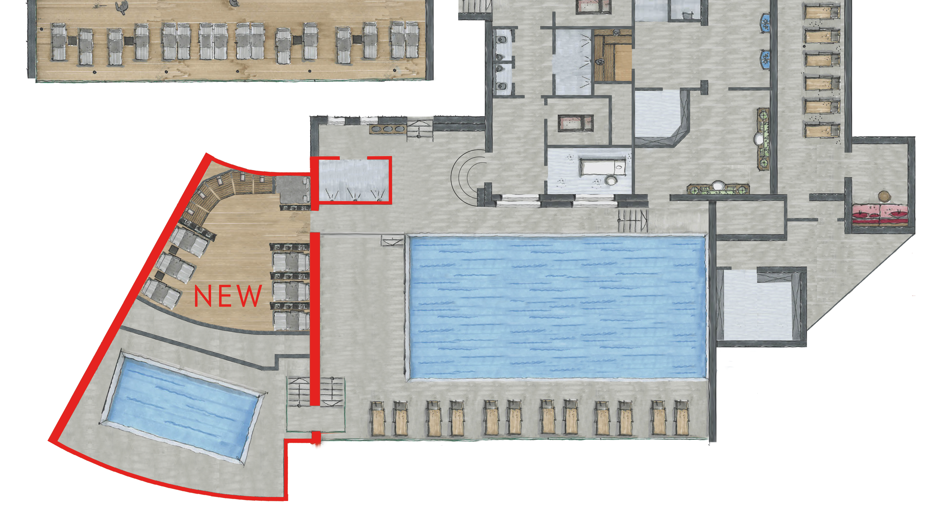 Upgrade Your Relaxation – the new area is here!